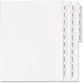 Avery Dennison Avery Legal Exhibit Numeric Index Divider, Printed Exhibit 1 to 25, 8.5"x11", 1 Tab/25 Sets, White 82106